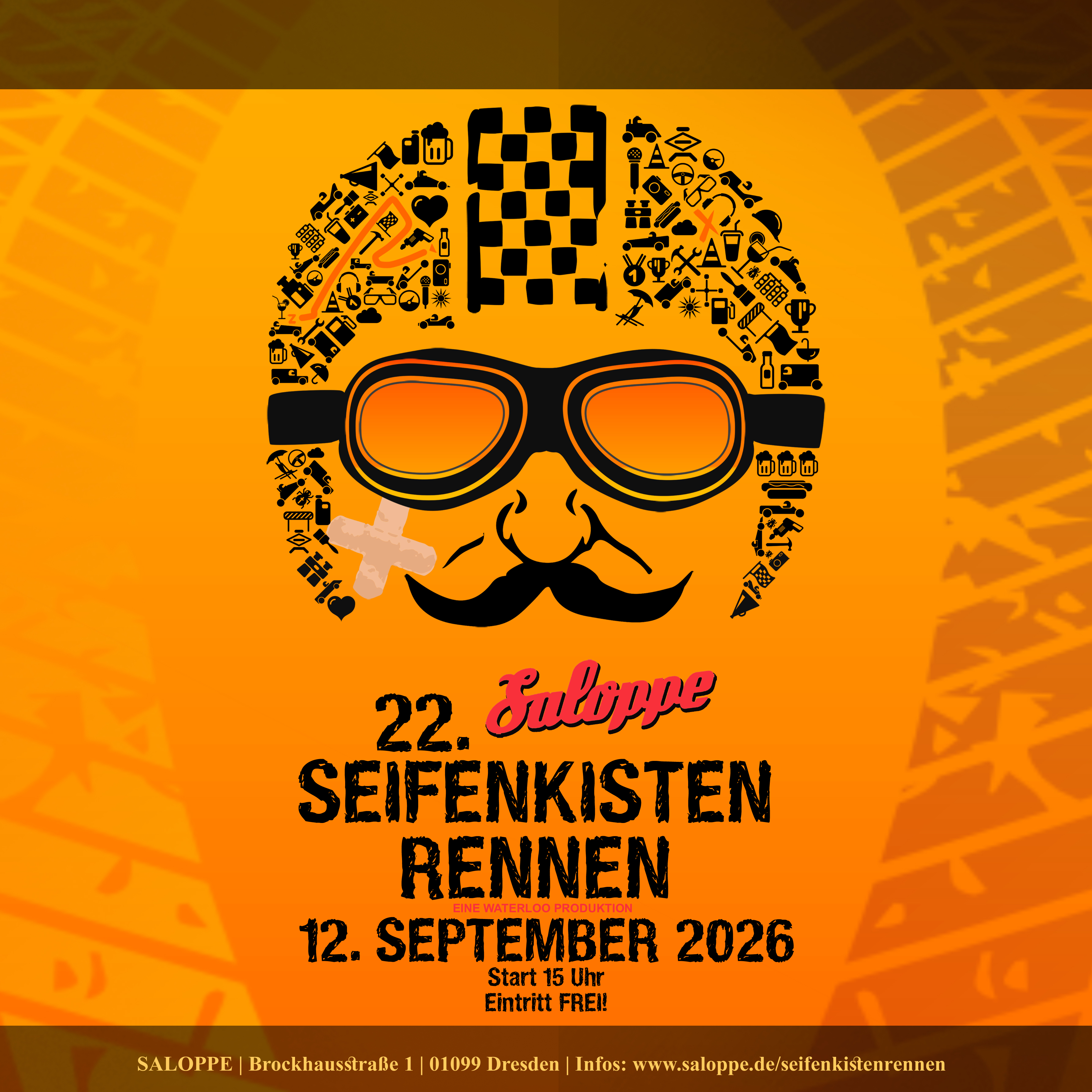 22. Saloppe SeifenKistenRennen 2026 | Biergarten ab 11 Uhr geöffnet