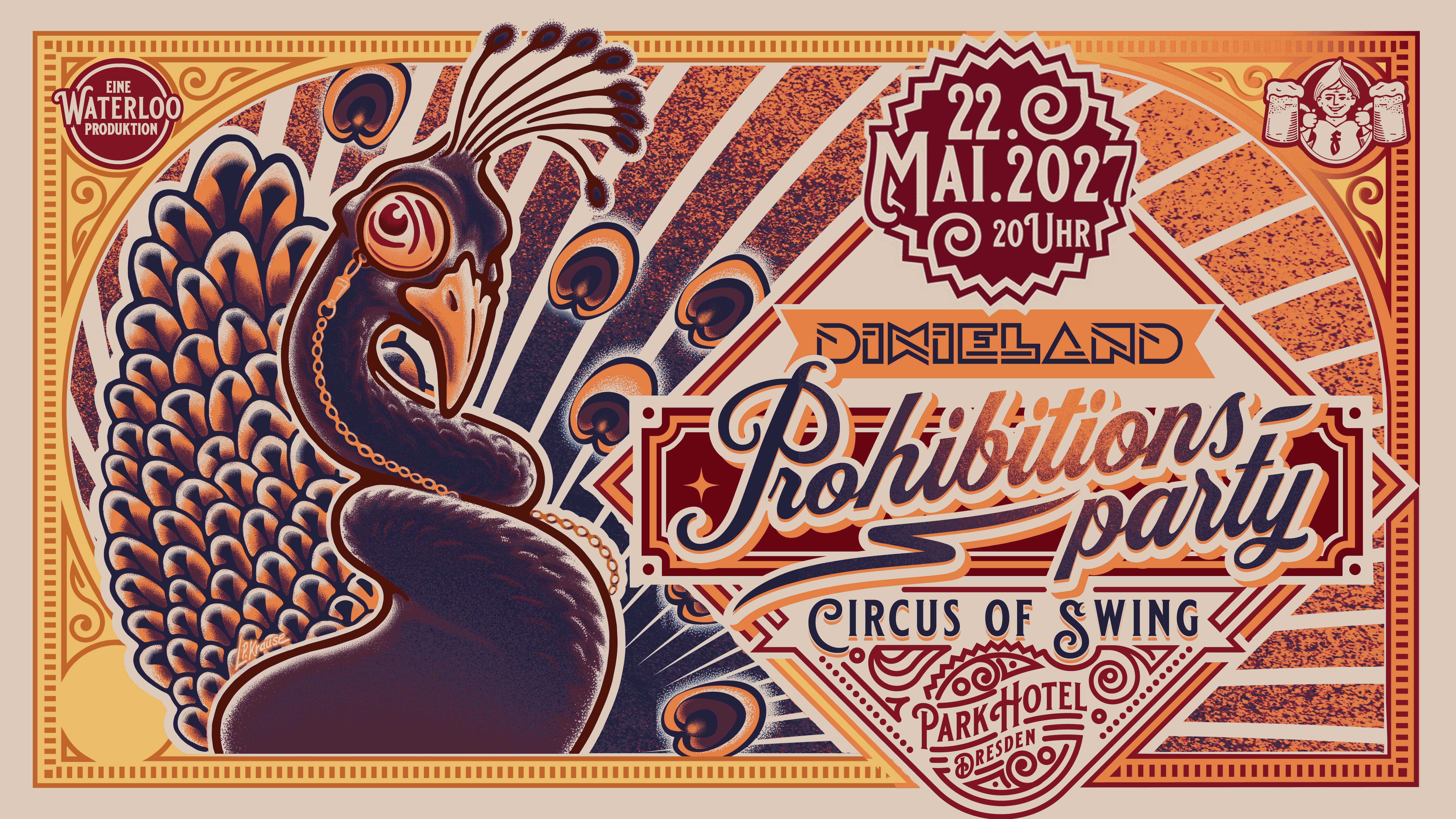 Parkhotel Dresden | ProhibitionsParty - Circus of Swing 2027