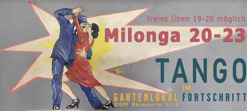 Tango Milonga | Gartenlokal FORTSCHRITT