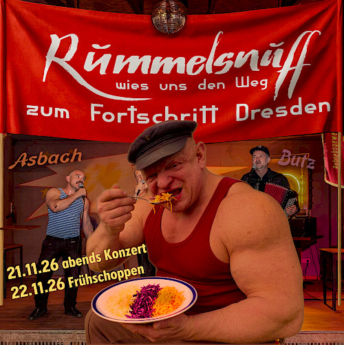 Frühschoppen & Konzert: RUMMELSNUFF | Gartenlokal FORTSCHRITT